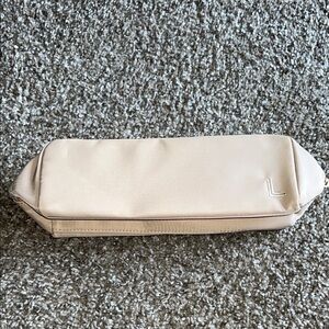 Laura Lee Beige Rectangular Pouch NWOT